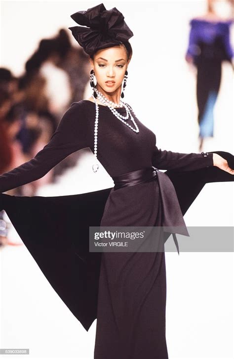 tyra banks yves saint laurent 1993|Tyra Banks On The Runway .